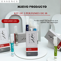 Kit de 3 perfumes personalizable.