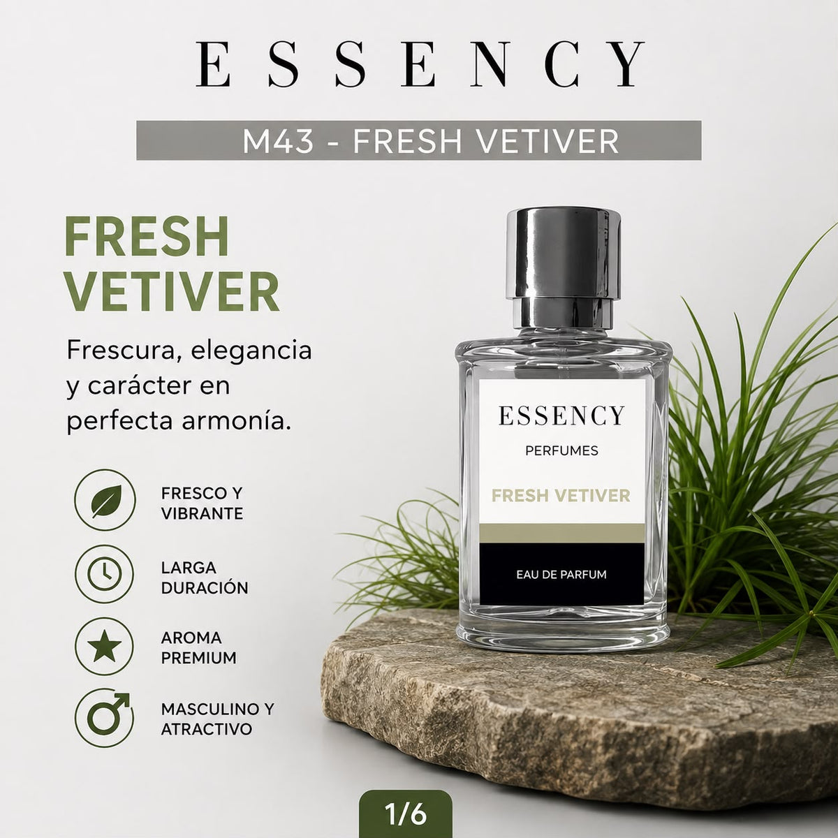 FRESH VETIVER  - INSPIRADO EN GREY VETIVER