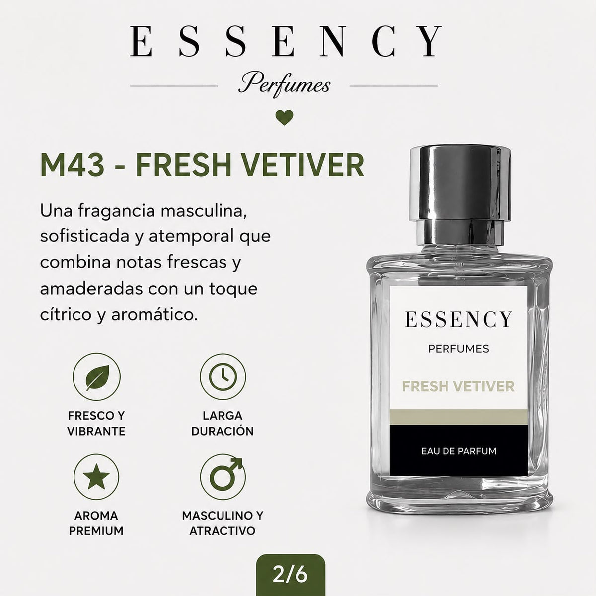 FRESH VETIVER  - INSPIRADO EN GREY VETIVER