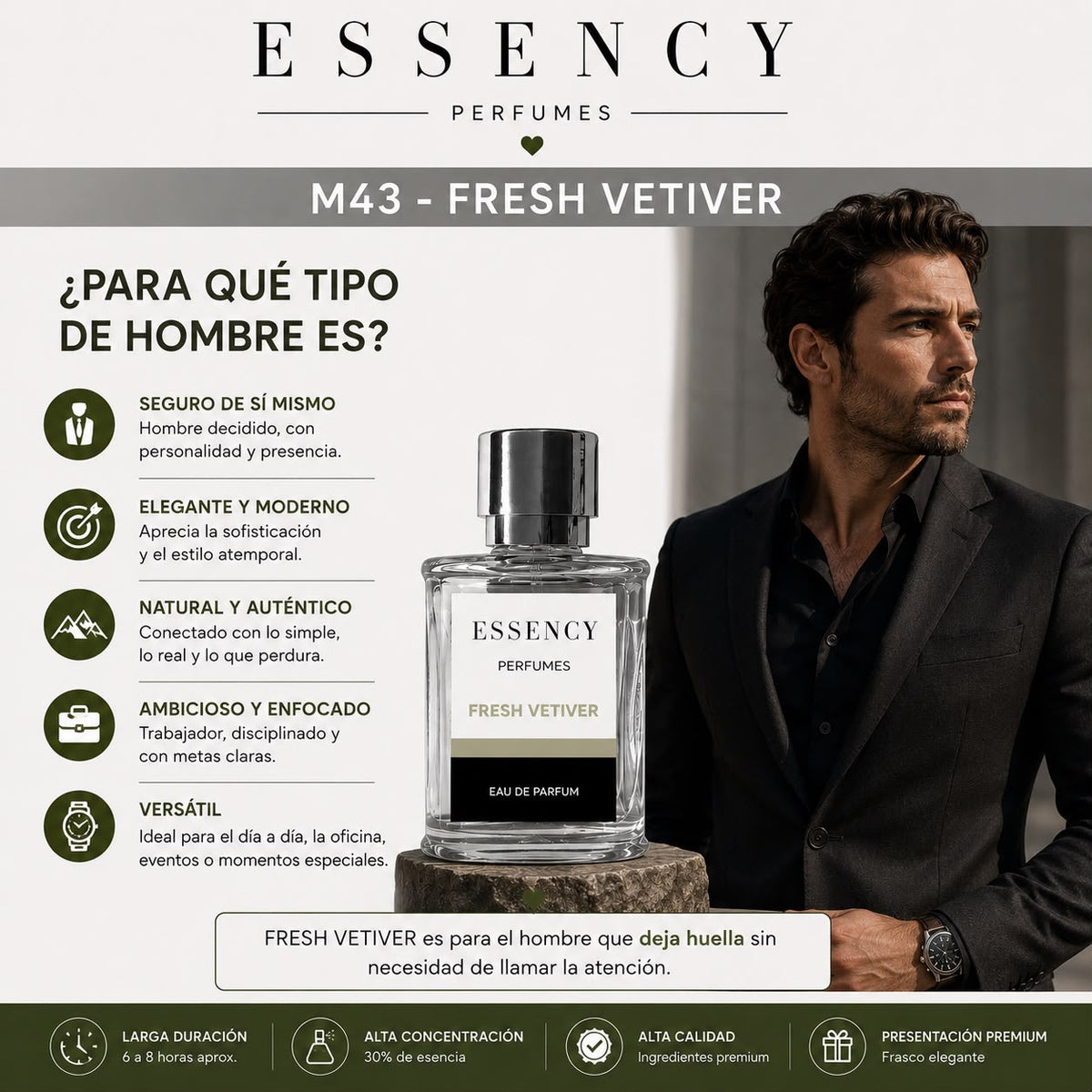 FRESH VETIVER  - INSPIRADO EN GREY VETIVER