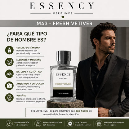 FRESH VETIVER  - INSPIRADO EN GREY VETIVER