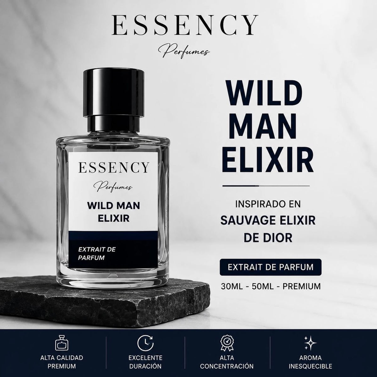 WILD MAN ELIXIR - INSPIRADO EN SAUVAGE ELIXIR