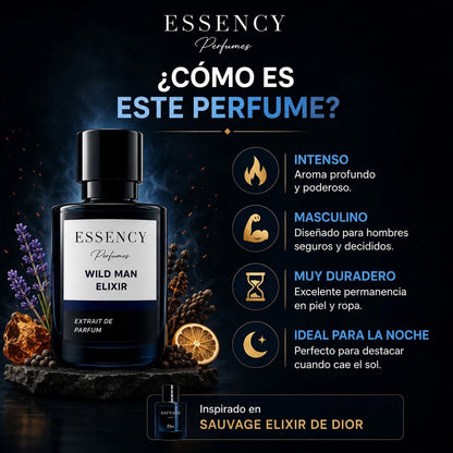 WILD MAN ELIXIR - INSPIRADO EN SAUVAGE ELIXIR