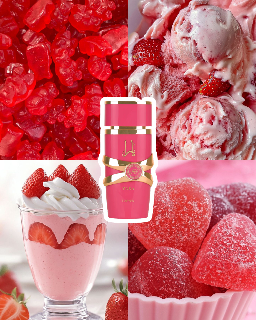 Yara Collection mini perfumes.