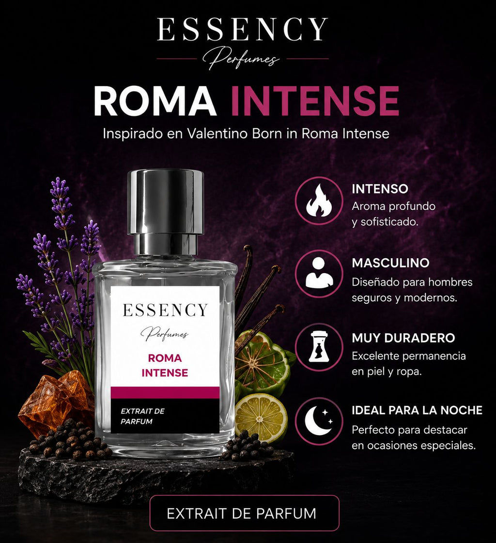Roma Intense - Inspirado en Valentino Born in Roma.