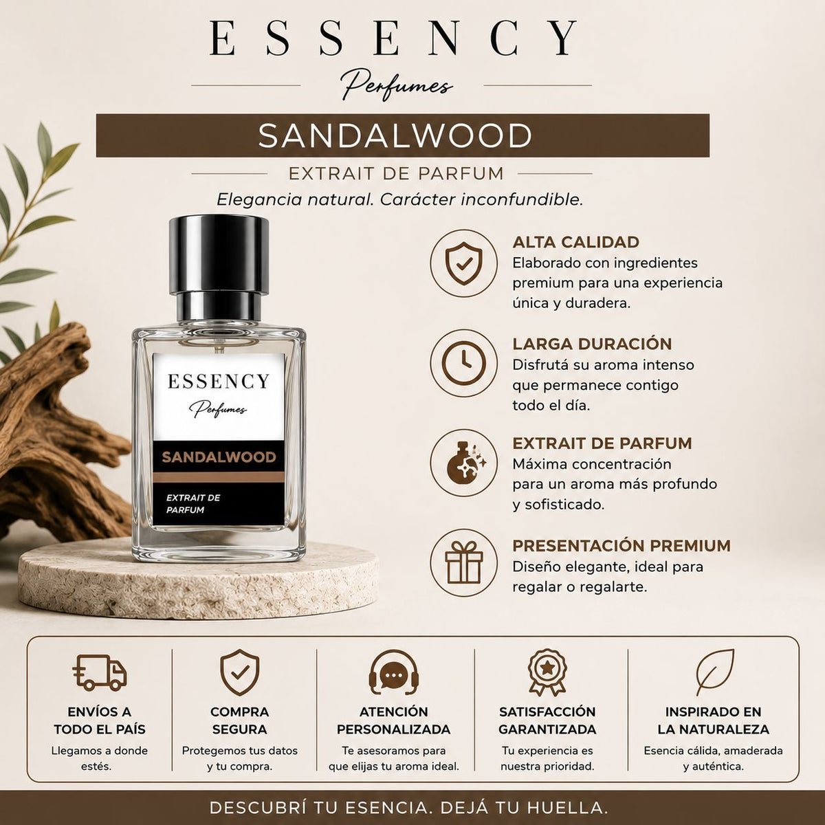 Sandalwood - Inspirado en Santal 33
